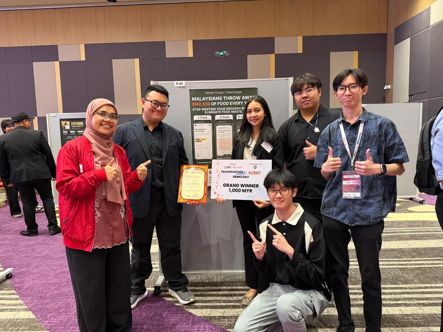 KitchenCurator — Grand Winner, TFE x SCENT Demo Day